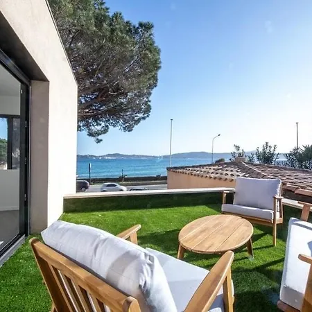 3 Avec Jardin Face A La Golfe De Saint Tropez Apartman